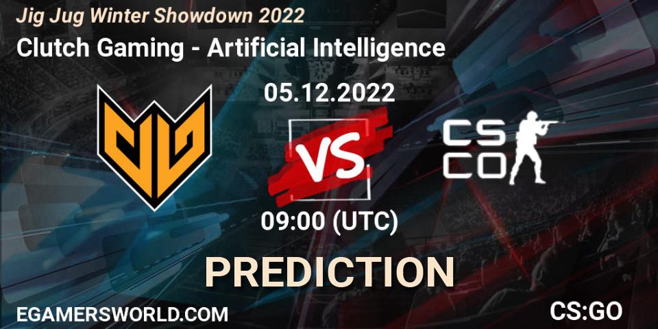 Clutch Gaming - Artificial Intelligence: ennuste. 05.12.22, CS2 (CS:GO), Jig Jug Winter Showdown 2022