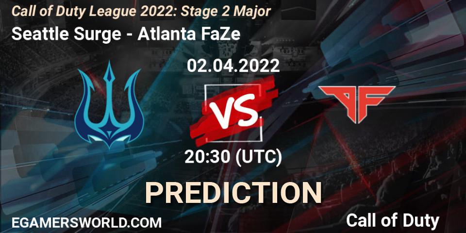 Seattle Surge - Atlanta FaZe: ennuste. 02.04.22, Call of Duty, Call of Duty League 2022: Stage 2 Major