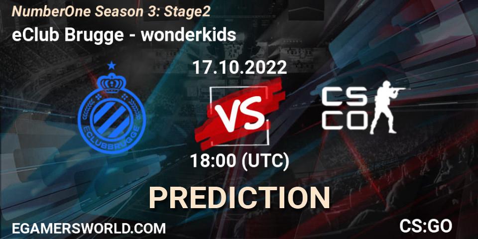eClub Brugge - wonderkids: ennuste. 17.10.2022 at 18:00, Counter-Strike (CS2), NumberOne Season 3: Stage 2