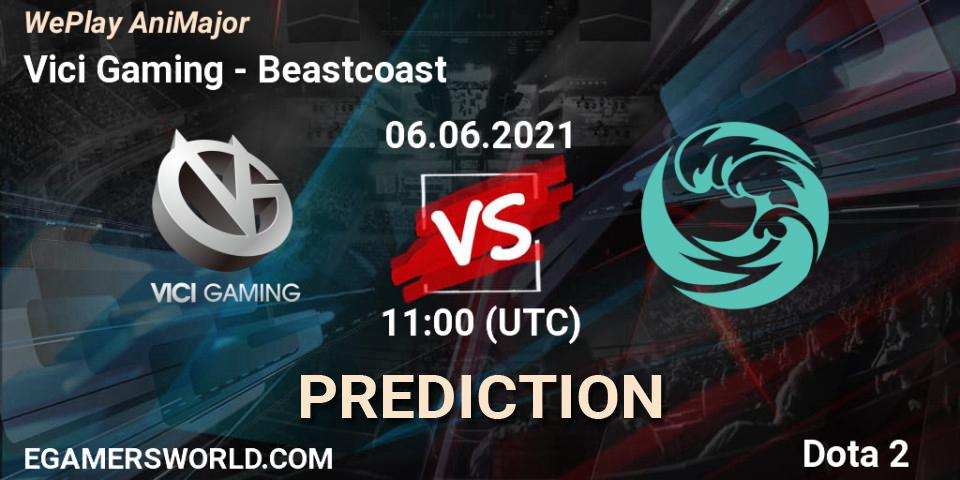 Vici Gaming - Beastcoast: ennuste. 06.06.2021 at 11:01, Dota 2, WePlay AniMajor 2021