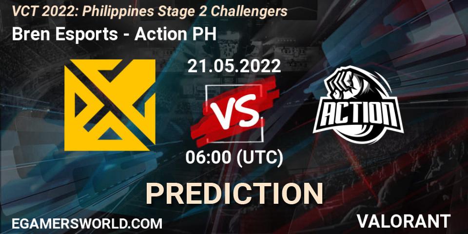 Bren Esports - Action PH: ennuste. 21.05.2022 at 06:20, VALORANT, VCT 2022: Philippines Stage 2 Challengers