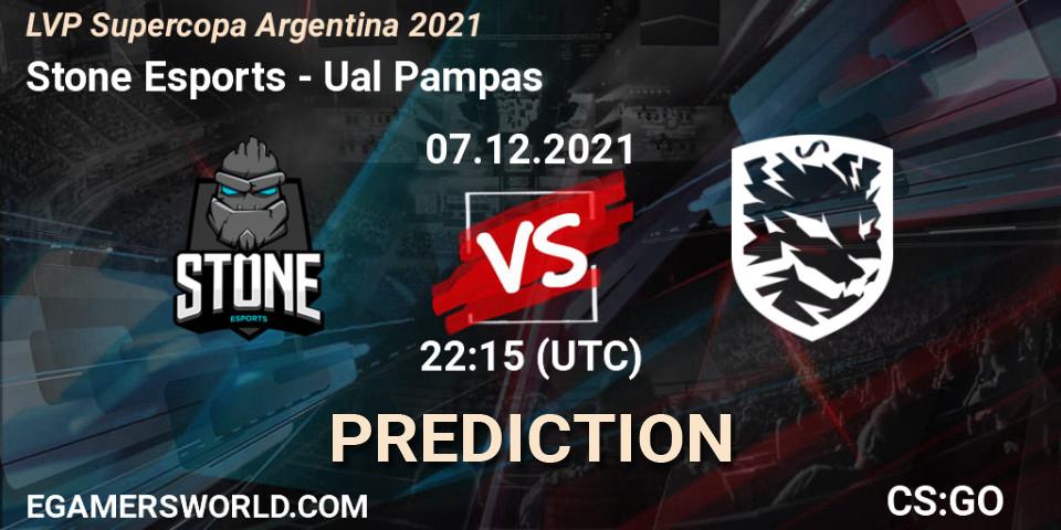 Stone Esports - Ualá Pampas: ennuste. 07.12.2021 at 22:15, Counter-Strike (CS2), LVP Supercopa Argentina 2021