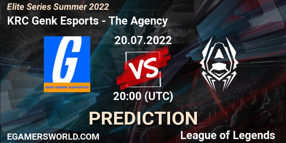 KRC Genk Esports - The Agency: ennuste. 20.07.22, LoL, Elite Series Summer 2022