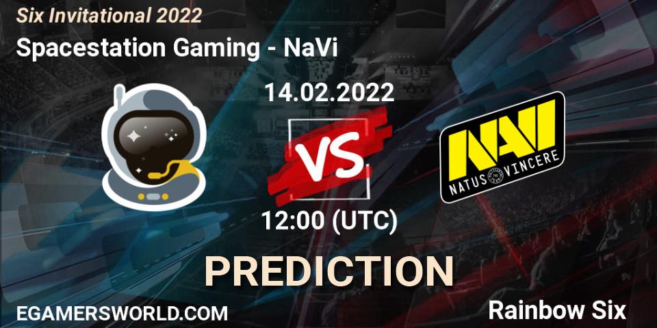 Spacestation Gaming - NaVi: ennuste. 14.02.2022 at 12:00, Rainbow Six, Six Invitational 2022