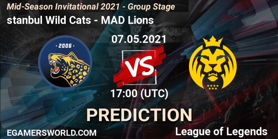 İstanbul Wild Cats - MAD Lions: ennuste. 07.05.2021 at 17:00, LoL, Mid-Season Invitational 2021 - Group Stage