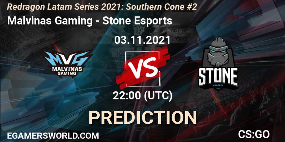 Malvinas Gaming - Stone Esports: ennuste. 03.11.21, CS2 (CS:GO), Redragon Latam Series 2021: Southern Cone #2
