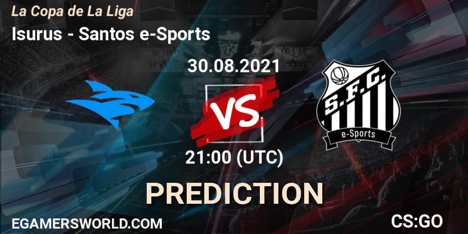 Isurus - Santos e-Sports: ennuste. 31.08.21, CS2 (CS:GO), La Copa de La Liga