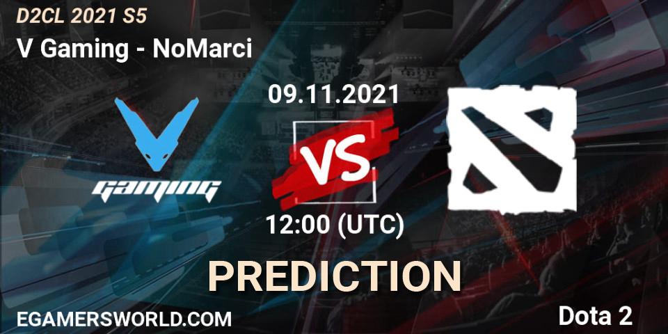 V Gaming - NoMarci: ennuste. 09.11.2021 at 12:28, Dota 2, Dota 2 Champions League 2021 Season 5