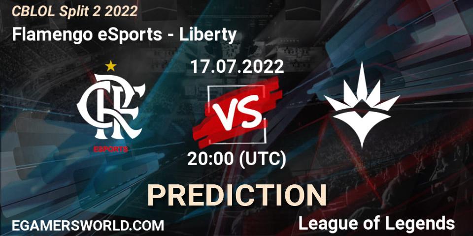 Flamengo eSports - Liberty: ennuste. 17.07.22, LoL, CBLOL Split 2 2022