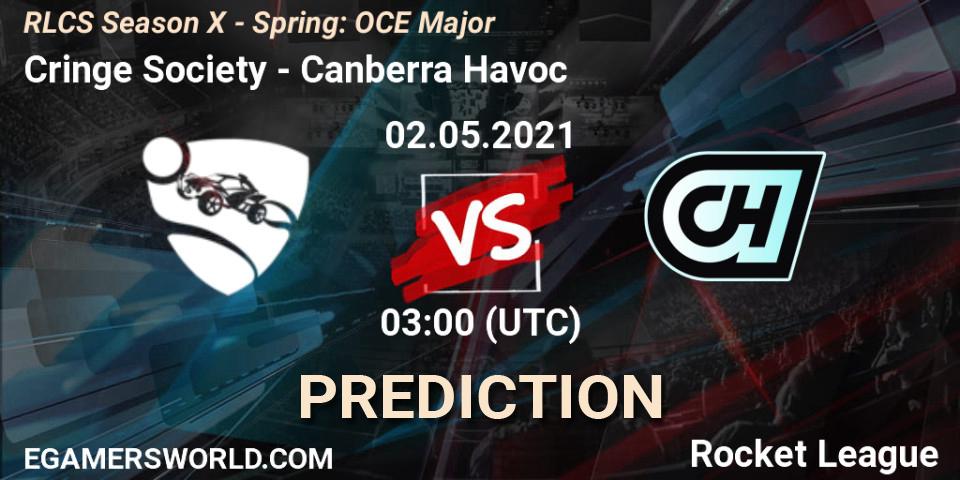 Cringe Society - Canberra Havoc: ennuste. 02.05.21, Rocket League, RLCS Season X - Spring: OCE Major