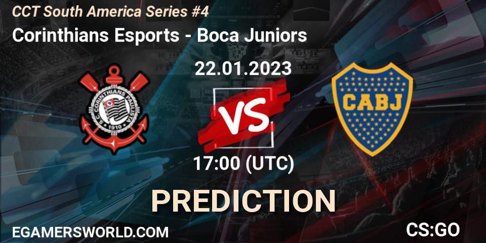 Corinthians Esports - Boca Juniors: ennuste. 22.01.2023 at 17:00, Counter-Strike (CS2), CCT South America Series #4