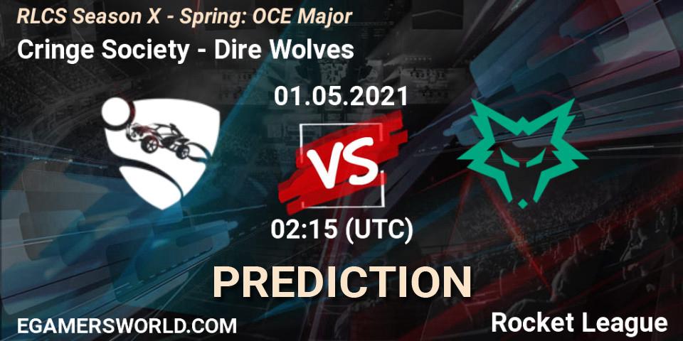 Cringe Society - Dire Wolves: ennuste. 01.05.2021 at 02:15, Rocket League, RLCS Season X - Spring: OCE Major