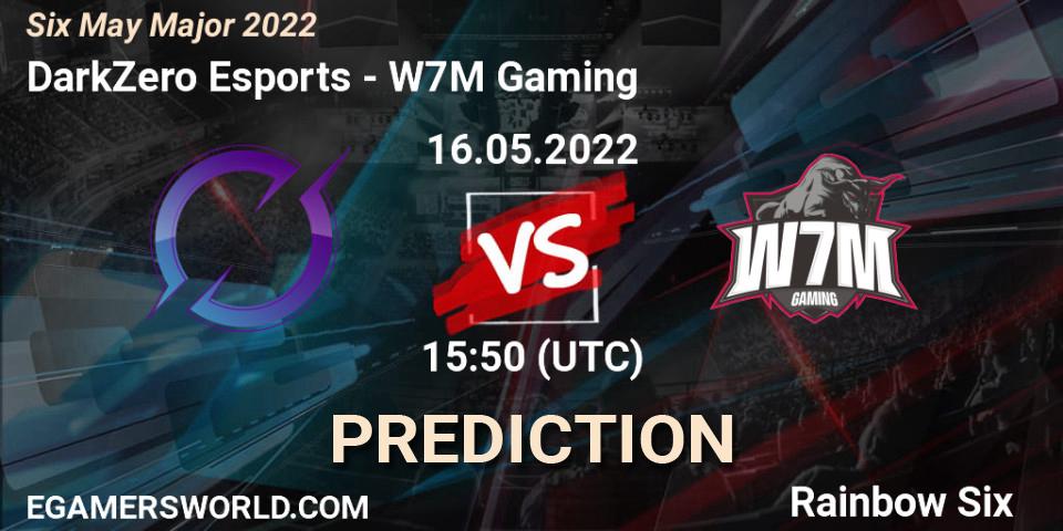 DarkZero Esports - W7M Gaming: ennuste. 16.05.2022 at 15:50, Rainbow Six, Six Charlotte Major 2022