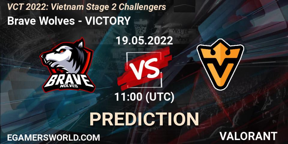 Brave Wolves - VICTORY: ennuste. 19.05.2022 at 11:00, VALORANT, VCT 2022: Vietnam Stage 2 Challengers