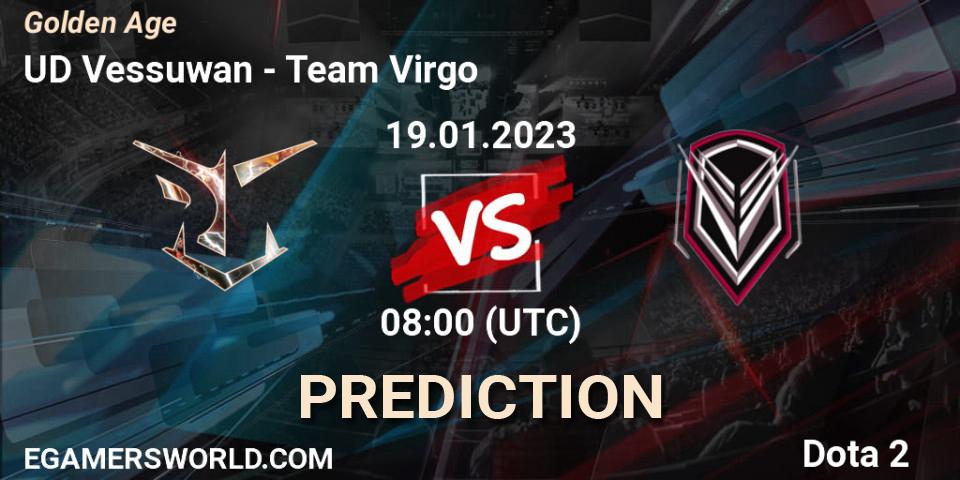 UD Vessuwan - Team Virgo: ennuste. 19.01.23, Dota 2, Golden Age