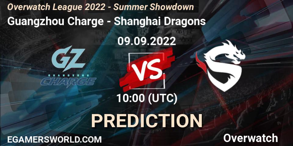 Guangzhou Charge - Shanghai Dragons: ennuste. 09.09.22, Overwatch, Overwatch League 2022 - Summer Showdown