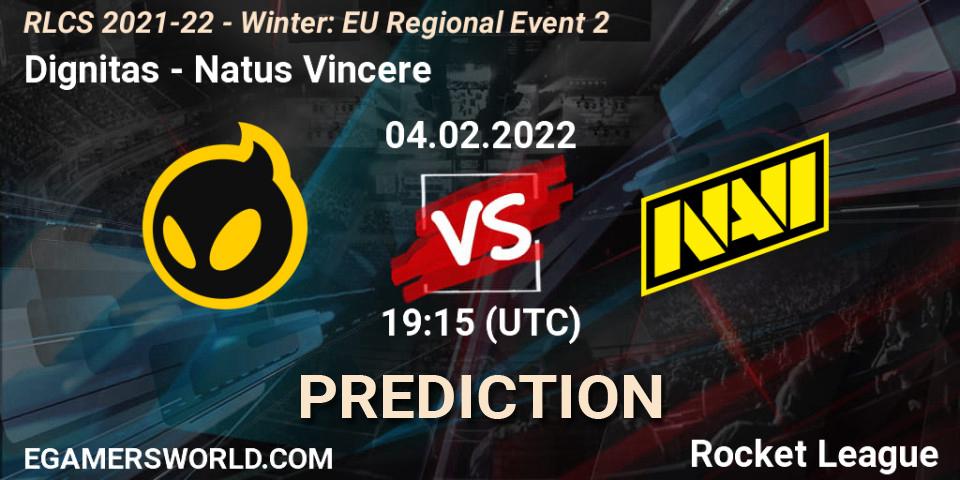 Dignitas - Natus Vincere: ennuste. 04.02.22, Rocket League, RLCS 2021-22 - Winter: EU Regional Event 2