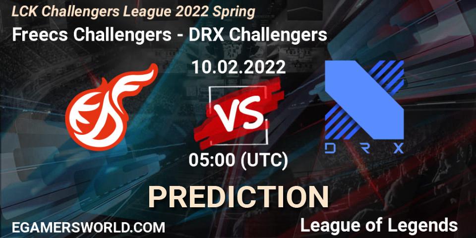 Freecs Challengers - DRX Challengers: ennuste. 10.02.2022 at 05:00, LoL, LCK Challengers League 2022 Spring