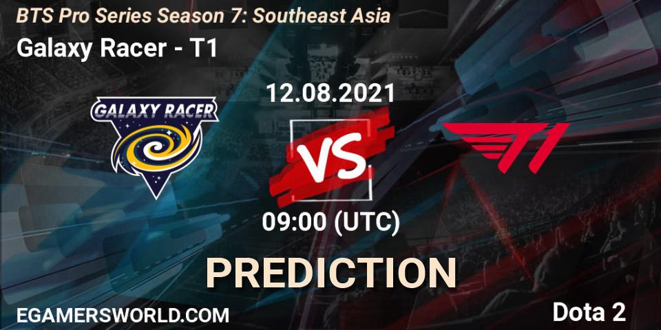 Galaxy Racer - T1: ennuste. 12.08.2021 at 09:23, Dota 2, BTS Pro Series Season 7: Southeast Asia