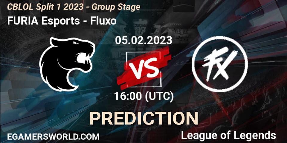 FURIA Esports - Fluxo: ennuste. 05.02.23, LoL, CBLOL Split 1 2023 - Group Stage
