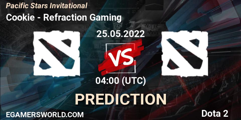 Cookie - Refraction Gaming: ennuste. 25.05.2022 at 04:09, Dota 2, Pacific Stars Invitational