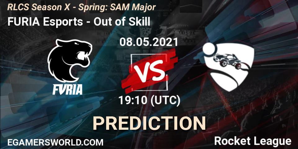 FURIA Esports - Out of Skill: ennuste. 08.05.2021 at 19:10, Rocket League, RLCS Season X - Spring: SAM Major