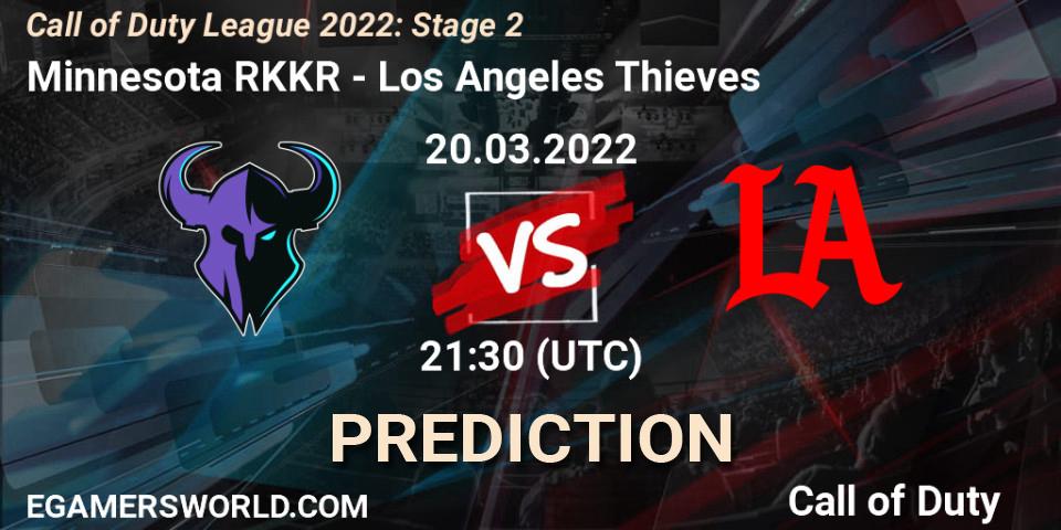 Minnesota RØKKR - Los Angeles Thieves: ennuste. 20.03.22, Call of Duty, Call of Duty League 2022: Stage 2