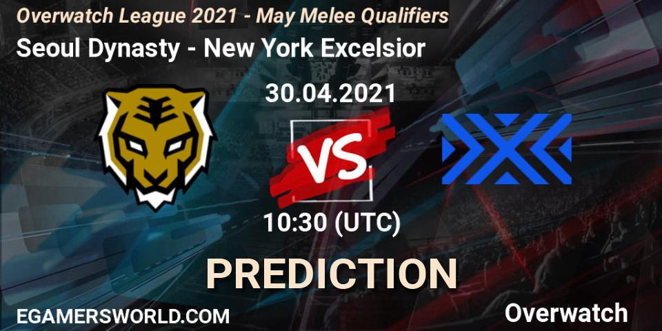 Seoul Dynasty - New York Excelsior: ennuste. 30.04.2021 at 10:10, Overwatch, Overwatch League 2021 - May Melee Qualifiers