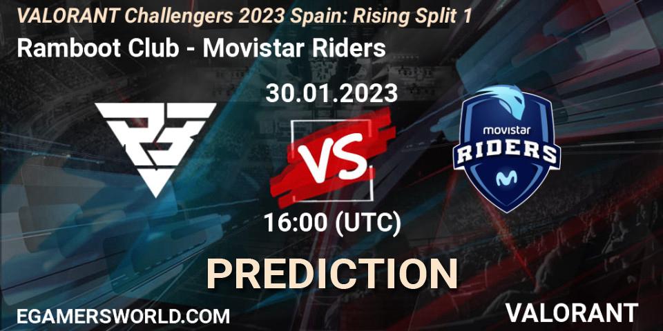 Ramboot Club - Movistar Riders: ennuste. 30.01.23, VALORANT, VALORANT Challengers 2023 Spain: Rising Split 1