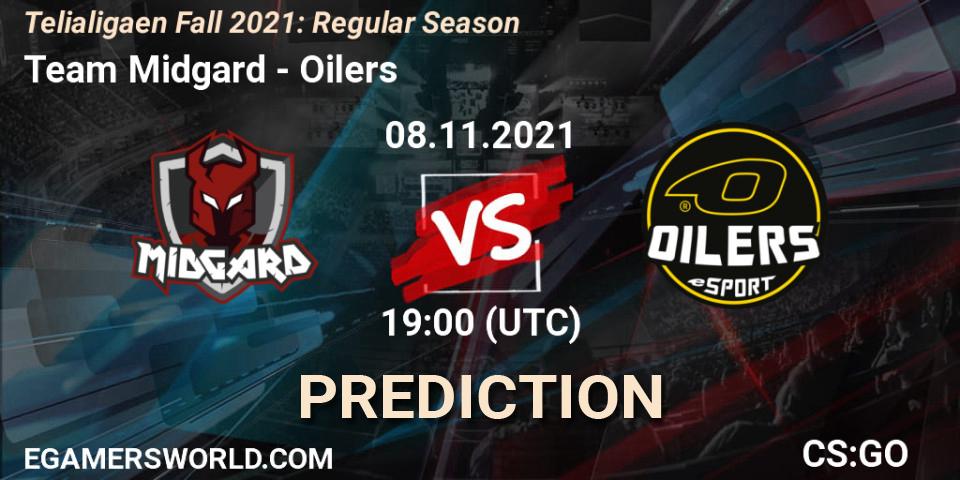 Team Midgard - Oilers: ennuste. 08.11.2021 at 19:00, Counter-Strike (CS2), Telialigaen Fall 2021: Regular Season