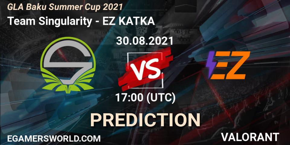 Team Singularity - EZ KATKA: ennuste. 30.08.2021 at 17:00, VALORANT, GLA Baku Summer Cup 2021