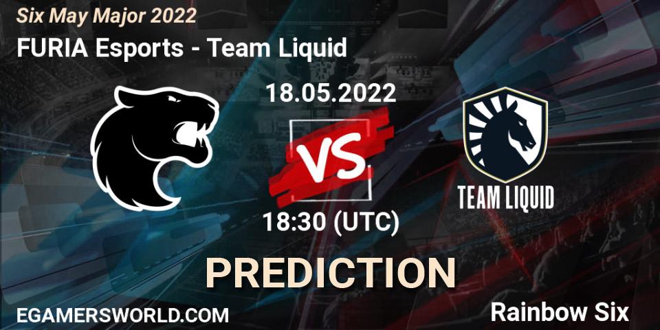 Team Liquid - FURIA Esports: ennuste. 18.05.2022 at 18:50, Rainbow Six, Six Charlotte Major 2022
