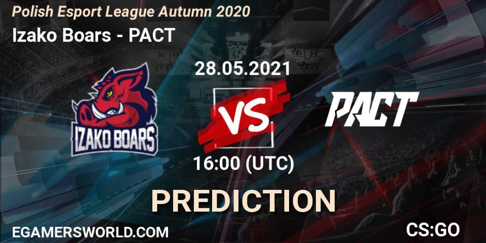 Izako Boars - PACT: ennuste. 28.05.21, CS2 (CS:GO), Polish Esport League Spring 2021 Finals