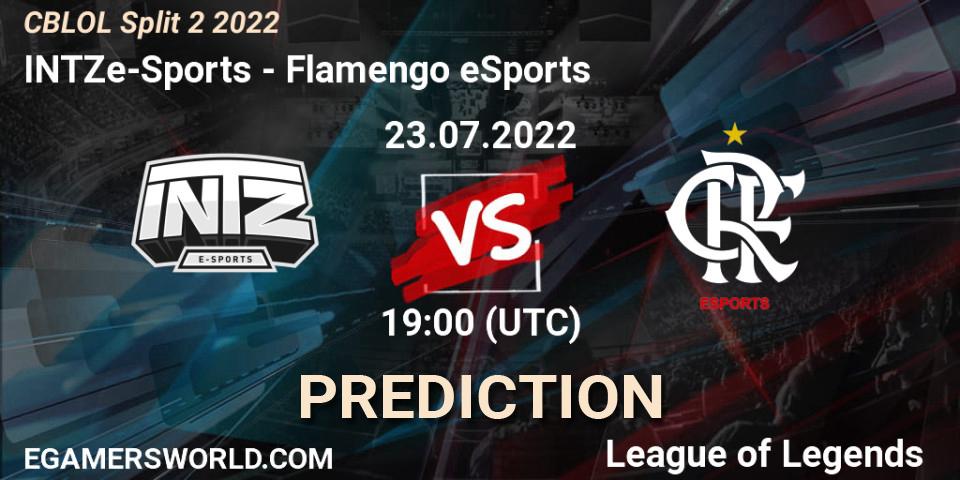 INTZ e-Sports - Flamengo eSports: ennuste. 23.07.22, LoL, CBLOL Split 2 2022
