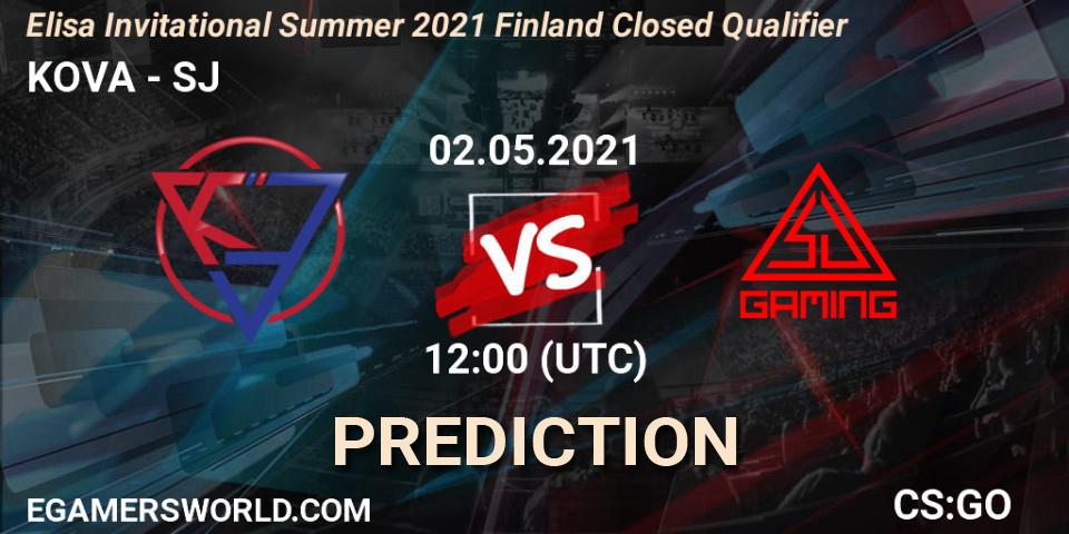 KOVA - SJ: ennuste. 02.05.2021 at 12:00, Counter-Strike (CS2), Elisa Invitational Summer 2021 Finland Closed Qualifier
