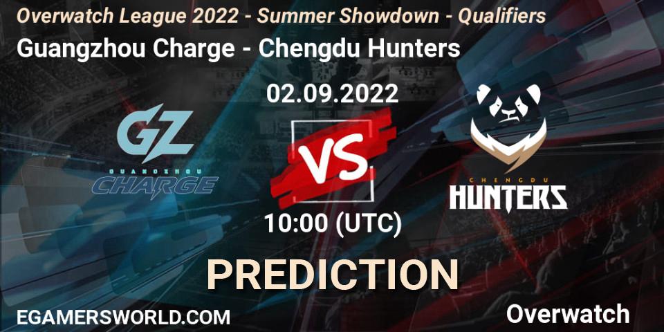Guangzhou Charge - Chengdu Hunters: ennuste. 02.09.22, Overwatch, Overwatch League 2022 - Summer Showdown - Qualifiers