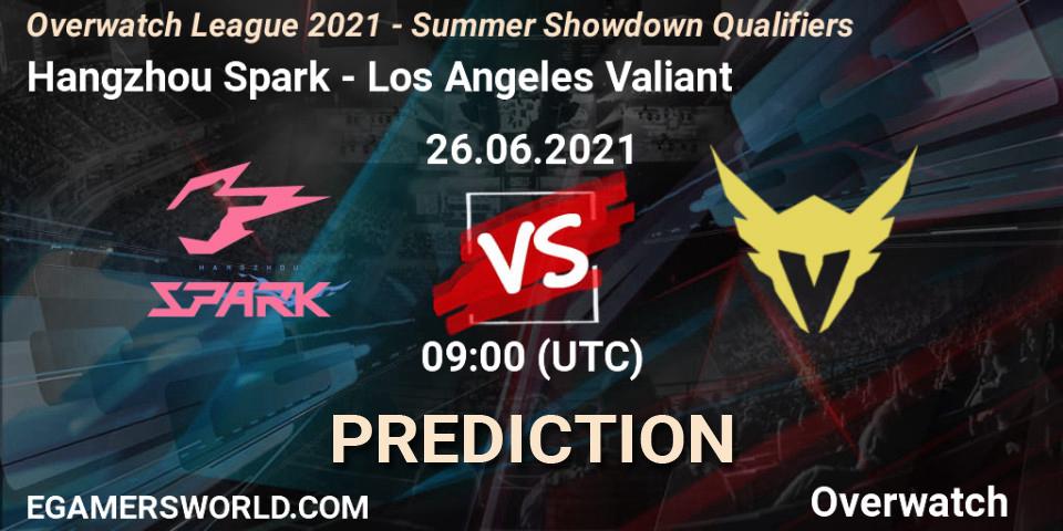 Hangzhou Spark - Los Angeles Valiant: ennuste. 26.06.21, Overwatch, Overwatch League 2021 - Summer Showdown Qualifiers