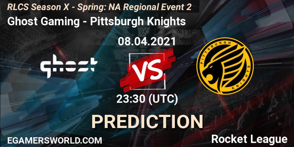 Ghost Gaming - Pittsburgh Knights: ennuste. 08.04.2021 at 23:30, Rocket League, RLCS Season X - Spring: NA Regional Event 2