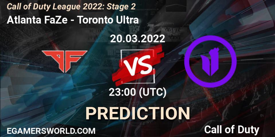 Atlanta FaZe - Toronto Ultra: ennuste. 20.03.22, Call of Duty, Call of Duty League 2022: Stage 2