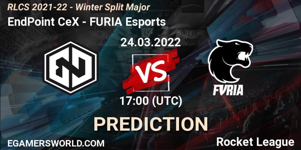 EndPoint CeX - FURIA Esports: ennuste. 24.03.2022 at 19:00, Rocket League, RLCS 2021-22 - Winter Split Major