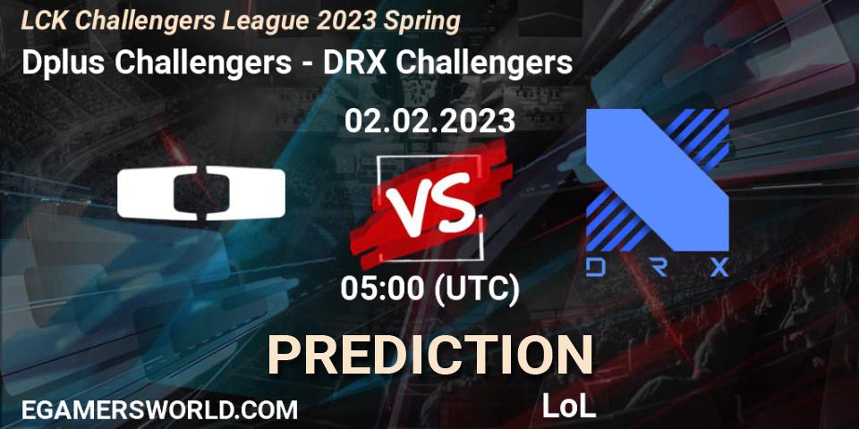Dplus Challengers - DRX Challengers: ennuste. 02.02.23, LoL, LCK Challengers League 2023 Spring