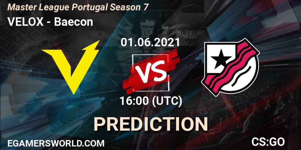 VELOX - Baecon: ennuste. 01.06.21, CS2 (CS:GO), Master League Portugal Season 7