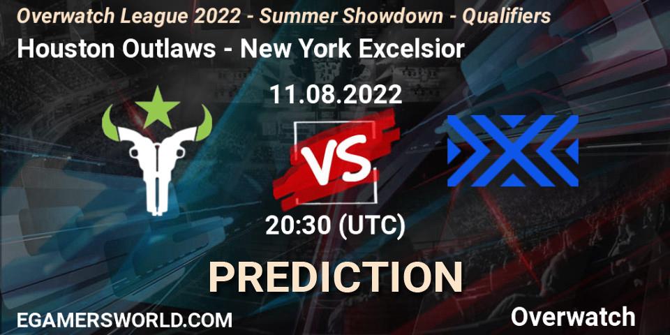 Houston Outlaws - New York Excelsior: ennuste. 11.08.22, Overwatch, Overwatch League 2022 - Summer Showdown - Qualifiers