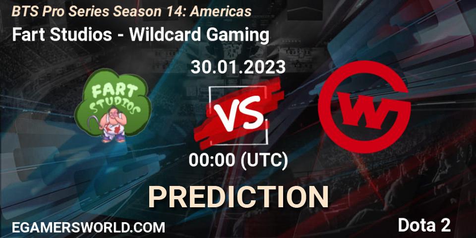 Fart Studios - Wildcard Gaming: ennuste. 30.01.23, Dota 2, BTS Pro Series Season 14: Americas