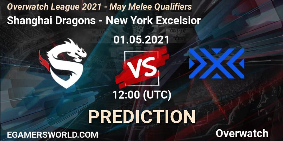 Shanghai Dragons - New York Excelsior: ennuste. 01.05.2021 at 11:00, Overwatch, Overwatch League 2021 - May Melee Qualifiers