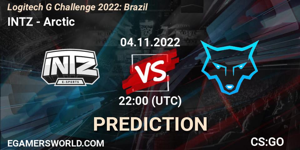 INTZ - Arctic: ennuste. 04.11.2022 at 22:00, Counter-Strike (CS2), Logitech G Challenge 2022: Brazil