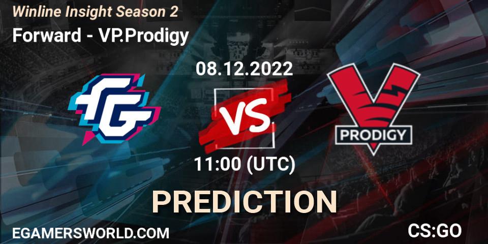 Forward - VP.Prodigy: ennuste. 10.12.22, CS2 (CS:GO), Winline Insight Season 2