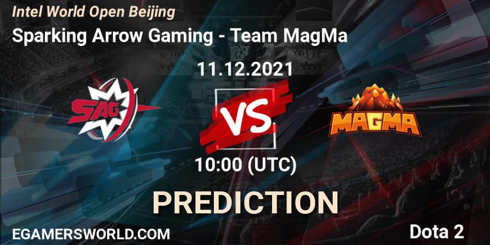 Sparking Arrow Gaming - Team MagMa: ennuste. 11.12.2021 at 09:31, Dota 2, Intel World Open Beijing: Closed Qualifier