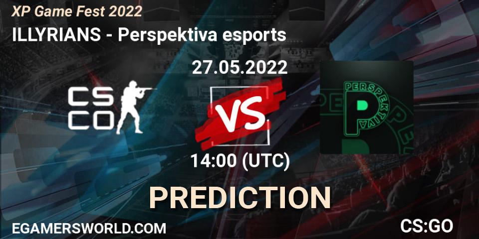 ILLYRIANS - Perspektiva: ennuste. 27.05.2022 at 14:30, Counter-Strike (CS2), XP Game Fest 2022