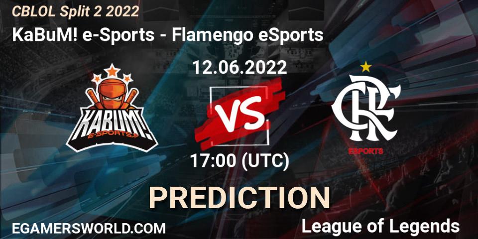 KaBuM! e-Sports - Flamengo eSports: ennuste. 12.06.22, LoL, CBLOL Split 2 2022